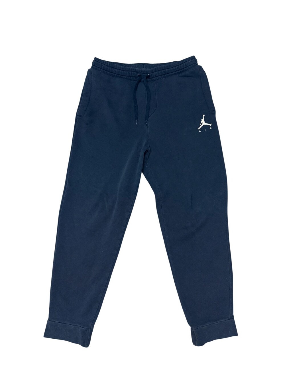 Jordan Sweatpants Mens Medium Blue Fleece Joggers Elastic Waist Jumpman Air